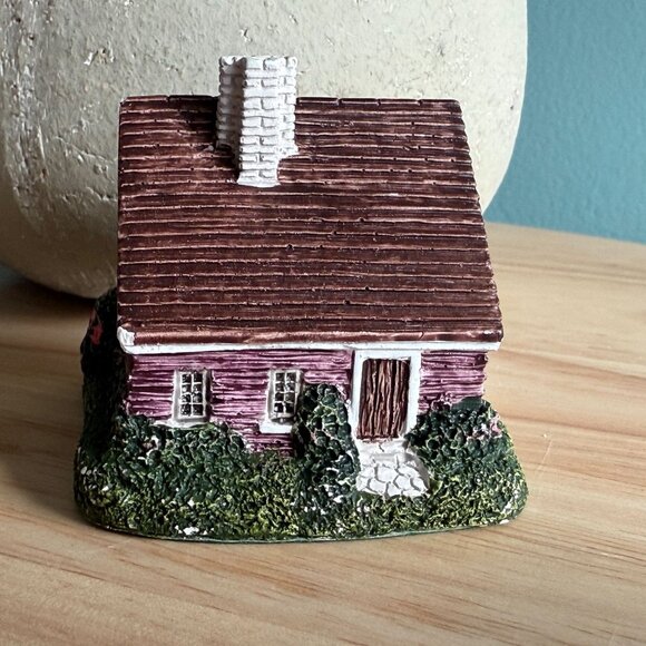 Set Of 3 American Dream Homes 1987 Posible Dreams LLC Miniature Houses - Picture 12 of 14